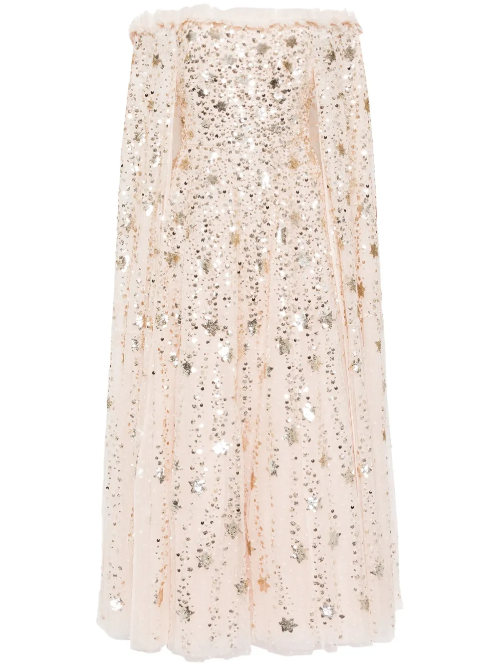 Вечернее платье с кейпом Needle & Thread, розовый
Вечернее платье с кейпом Needle & Thread, розовый