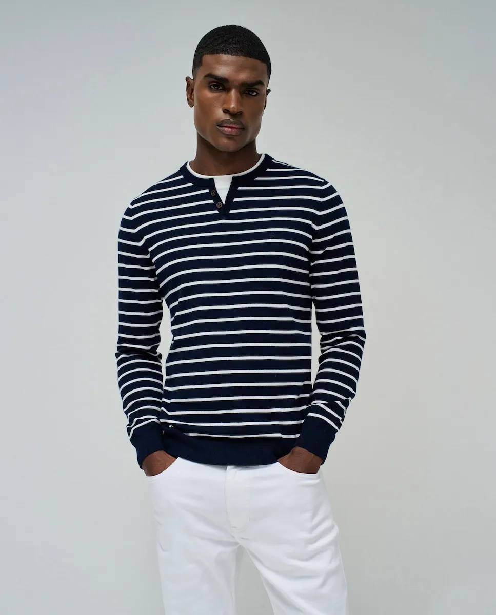 Мужской трикотажный джерси Salsa Jeans, синий
Мужской трикотажный джерси Salsa Jeans, синий