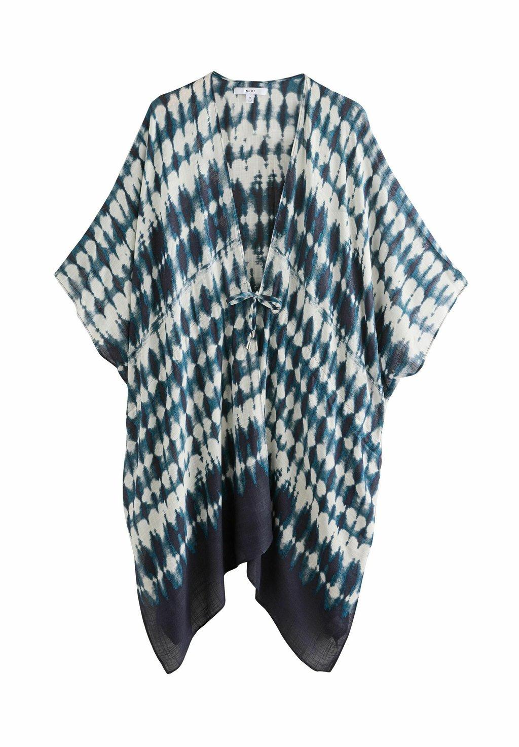 Летняя куртка TIE WAIST KIMONO COVER-UP Next, синий
Летняя куртка TIE WAIST KIMONO COVER-UP Next, синий