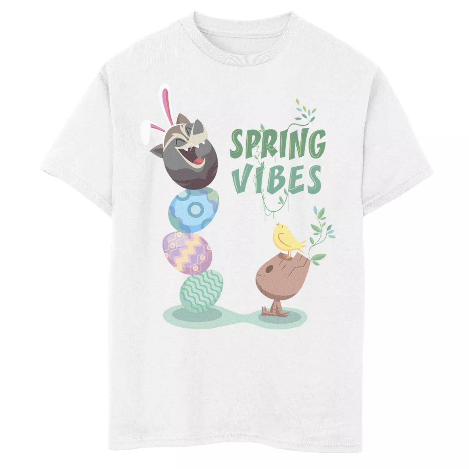 Футболка с рисунком Spring Vibes для мальчиков 8–20 лет Marvel Пасха Rocket & Groot Spring Vibes Marvel
Футболка с рисунком Spring Vibes для мальчиков 8–20 лет Marvel Пасха Rocket & Groot Spring Vibes Marvel