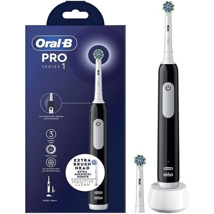 Oral-B Pro Series 1 Вибрирующая зубная щетка для взрослых, черный, белый цвет
Oral-B Pro Series 1 Вибрирующая зубная щетка для взрослых, черный, белый цвет