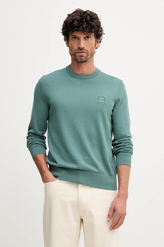 Свитер из смесовой шерсти Boss Orange, бирюзовый
Свитер из смесовой шерсти Boss Orange, бирюзовый