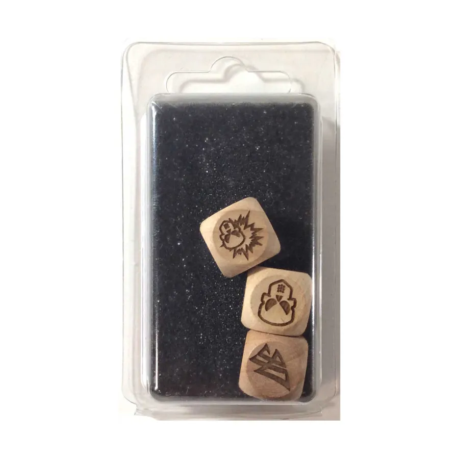 Набор из 3 кубиков темных эльфов, Fantasy Football Miniatures - Wooden Dice (16mm)
Набор из 3 кубиков темных эльфов, Fantasy Football Miniatures - Wooden Dice (16mm)