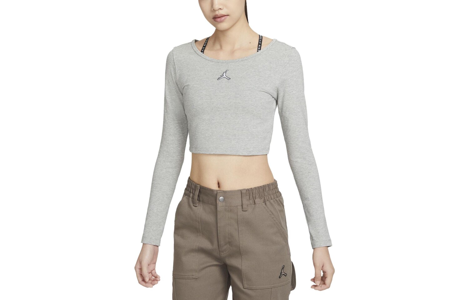 Футболка женская серая Jordan
Футболка женская серая Jordan