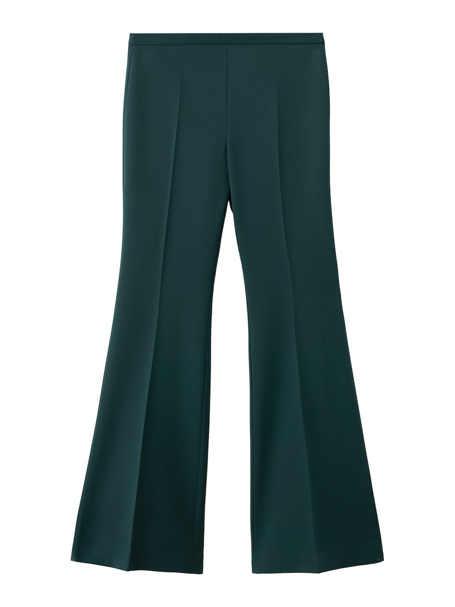 Расклешенные плиссированные брюки MANGO IRESE, темно-зеленый
Расклешенные плиссированные брюки MANGO IRESE, темно-зеленый