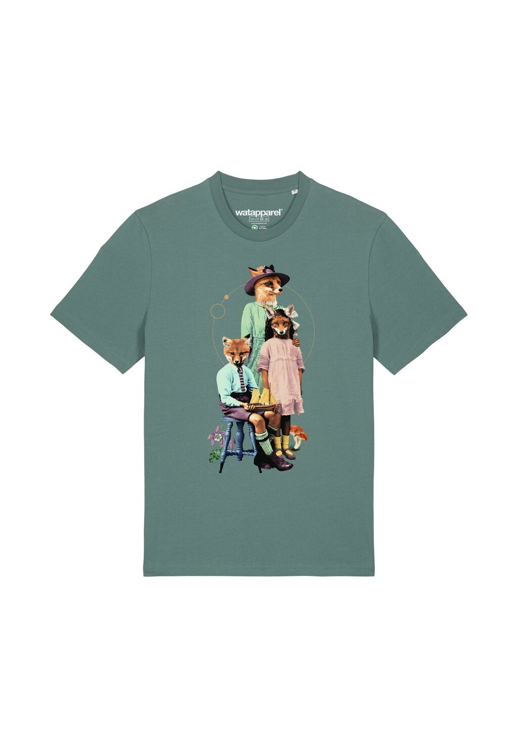 Футболка с принтом FANCY FOX watapparel, цвет Mottled Light Green
Футболка с принтом FANCY FOX watapparel, цвет Mottled Light Green