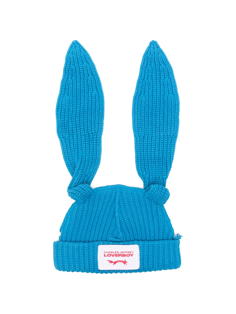 Шапка-бини с ушками кролика Charles Jeffrey Loverboy, синий
Шапка-бини с ушками кролика Charles Jeffrey Loverboy, синий