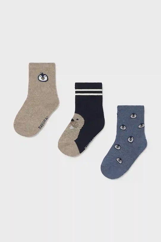 3 пары носков Mayoral, темно-синий
3 пары носков Mayoral, темно-синий