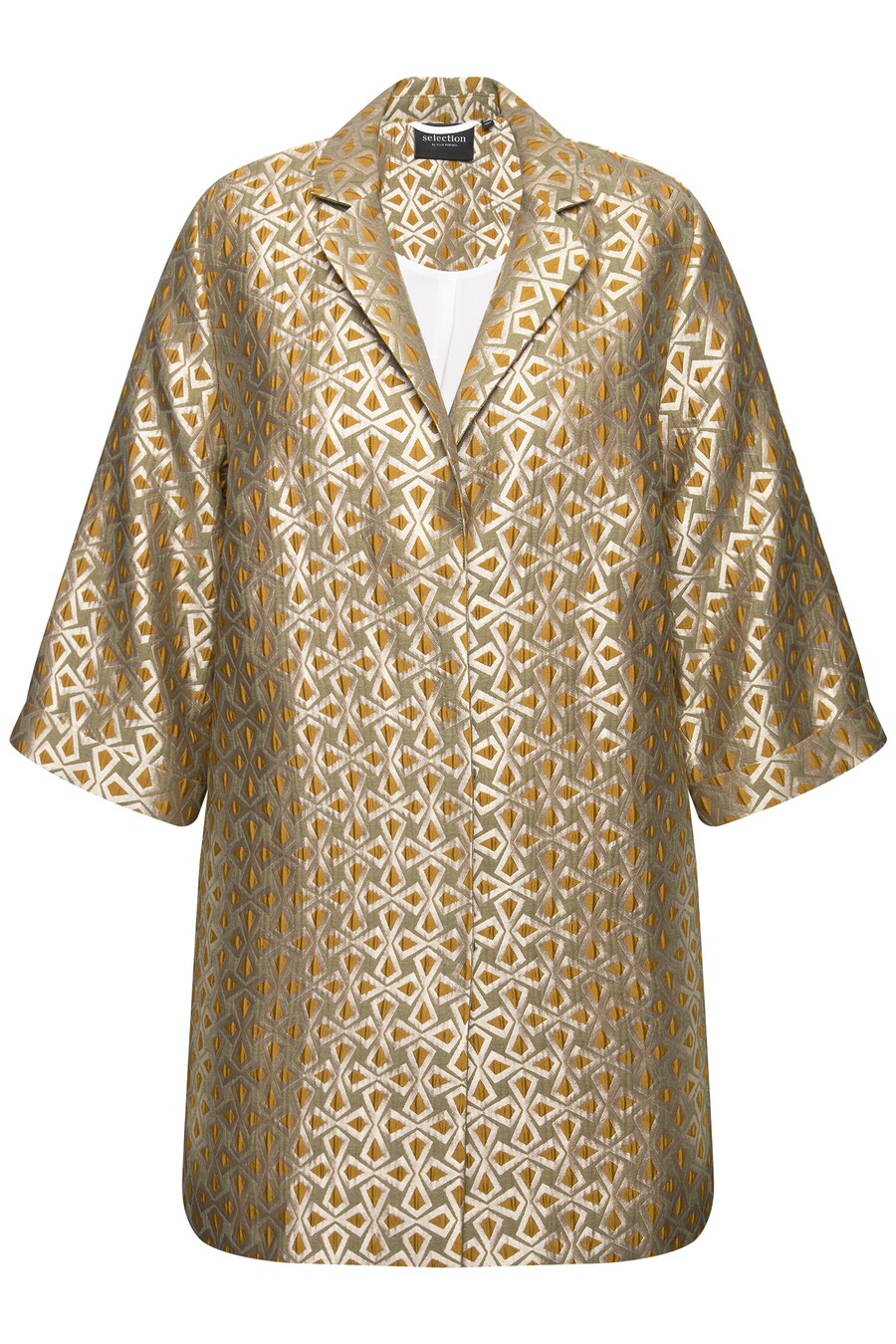 Куртка межсезонная Ulla Popken, золотой
Куртка межсезонная Ulla Popken, золотой