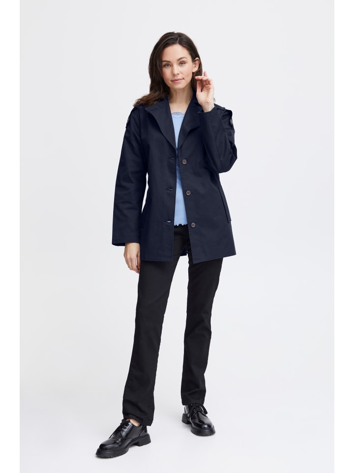 Куртка FRNINA свободного кроя в темно-синем блейзере Fransa
Куртка FRNINA свободного кроя в темно-синем блейзере Fransa