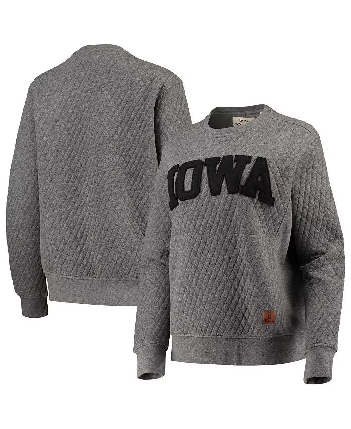 Женская стеганая толстовка-пуловер Heather Charcoal Iowa Hawkeyes Moose Pressbox
Женская стеганая толстовка-пуловер Heather Charcoal Iowa Hawkeyes Moose Pressbox