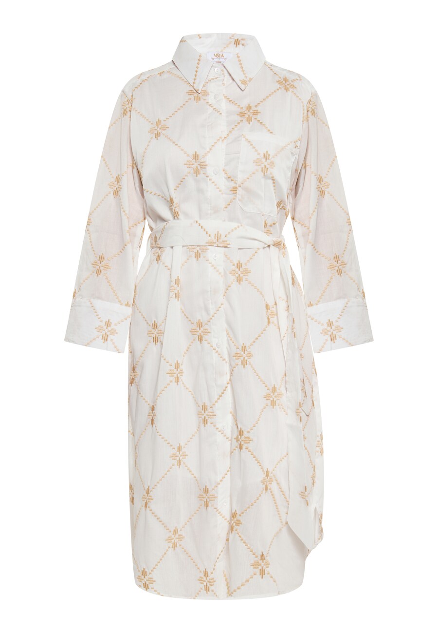 Платье-рубашка usha FESTIVAL, белый
Платье-рубашка usha FESTIVAL, белый