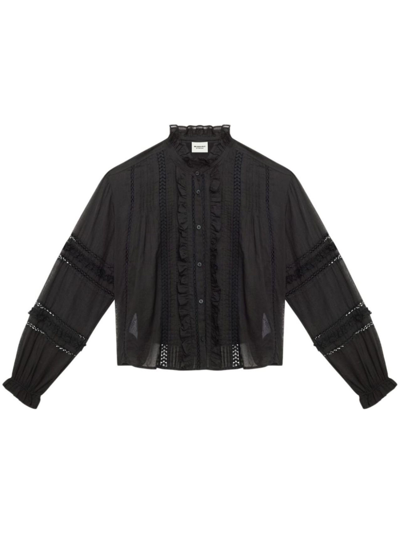 MARANT ÉTOILE рубашка Valda, черный
MARANT ÉTOILE рубашка Valda, черный