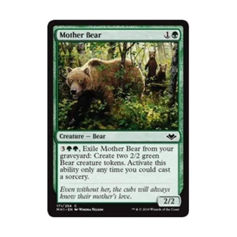 CCG Мать Медведица (С), MTG - Modern Horizons
CCG Мать Медведица (С), MTG - Modern Horizons