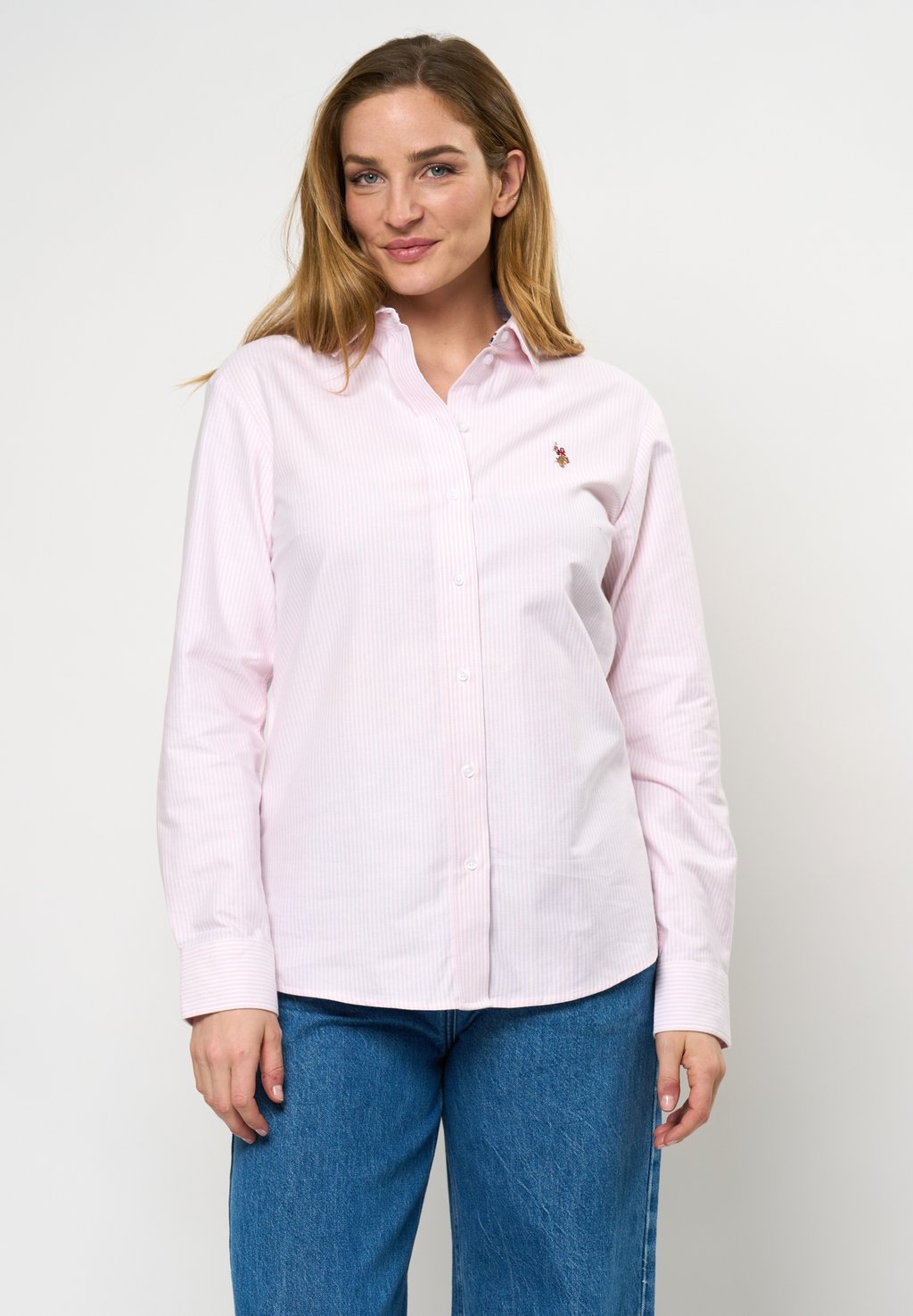 Блузка на пуговицах GINA U.S. Polo Assn., светло-розовый
Блузка на пуговицах GINA U.S. Polo Assn., светло-розовый