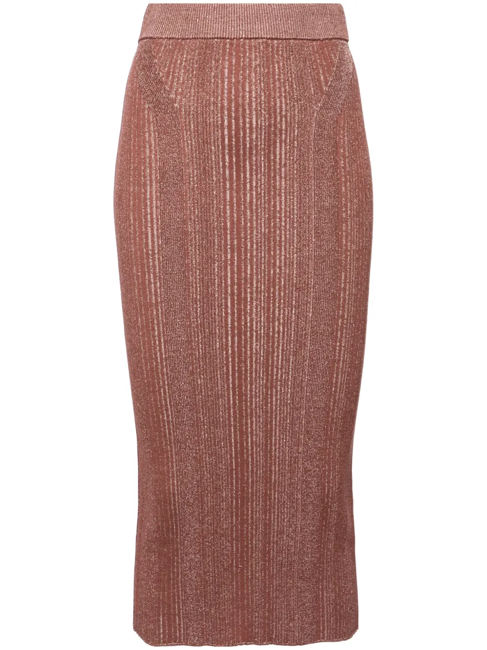 Юбка-карандаш в рубчик BOSS, коричневый
Юбка-карандаш в рубчик BOSS, коричневый