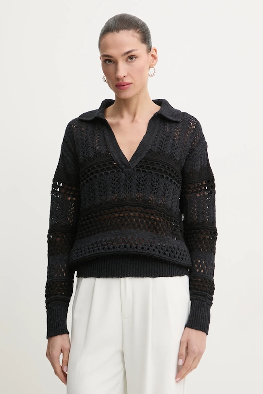 Льняной свитер Pinko, темно-синий
Льняной свитер Pinko, темно-синий