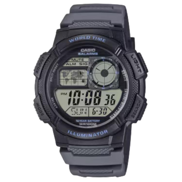 Casio Часы G-SHOCK с кварцевым механизмом, водонепроницаемостью 100 м, полимерным ремешком, мужские, серый циферблат
Casio Часы G-SHOCK с кварцевым механизмом, водонепроницаемостью 100 м, полимерным ремешком, мужские, серый циферблат