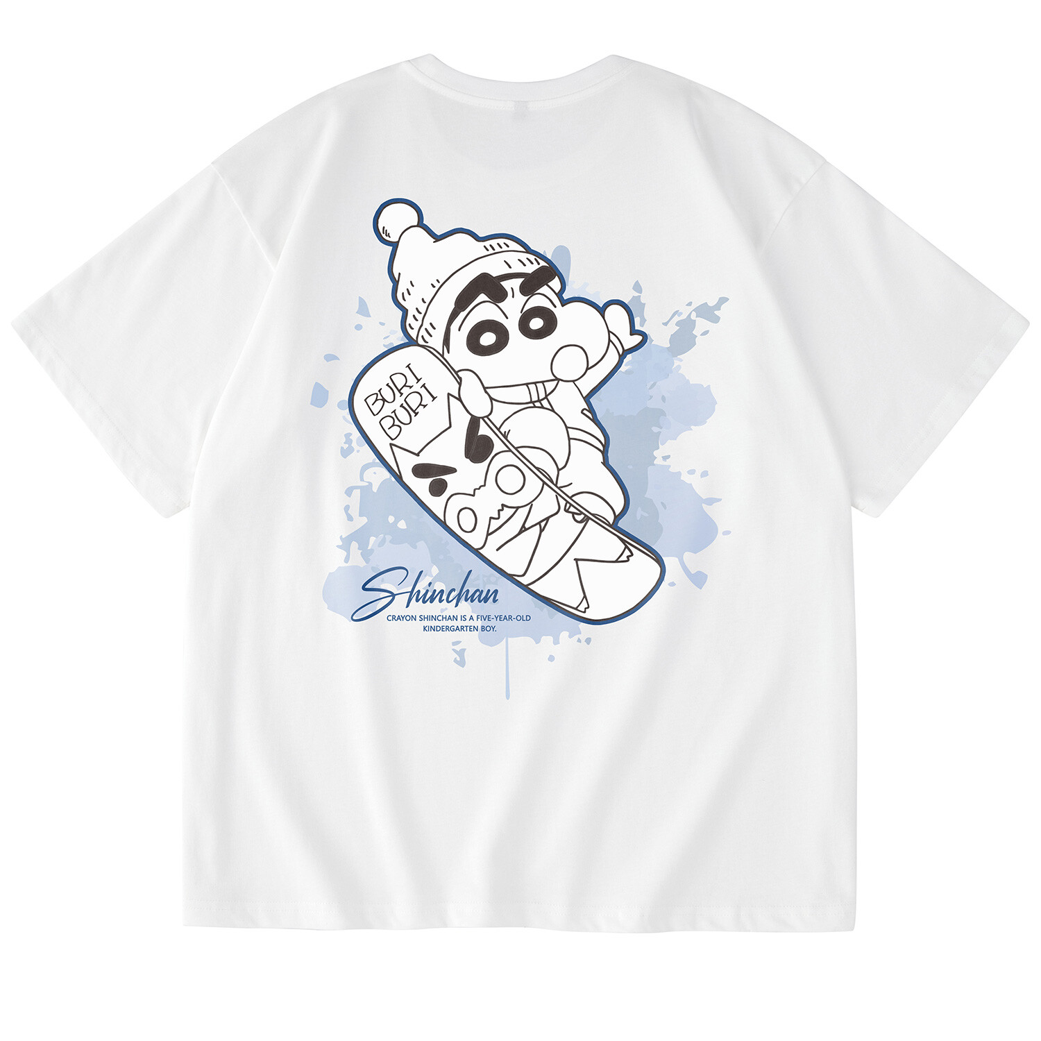 Футболка унисекс Crayon Shinchan/Crayon Shinchan, Белый
Футболка унисекс Crayon Shinchan/Crayon Shinchan, Белый