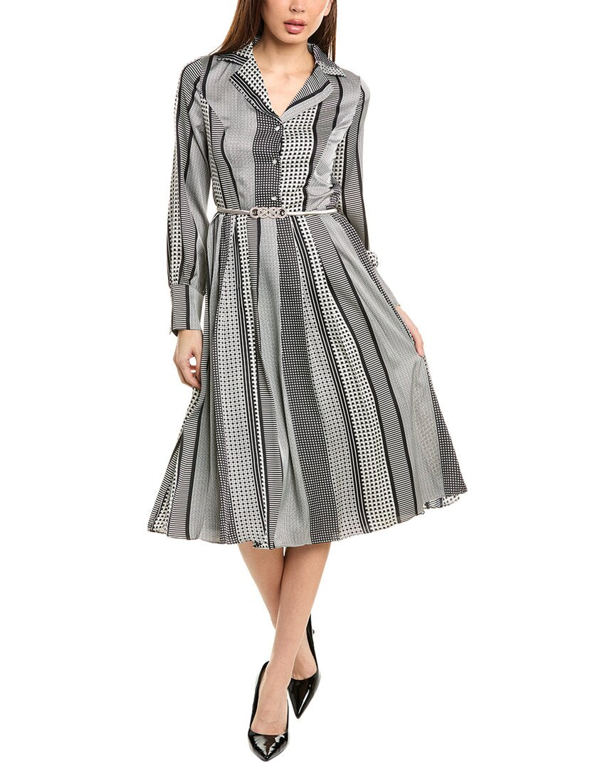 Платье-рубашка с поясом Gracia, черный
Платье-рубашка с поясом Gracia, черный