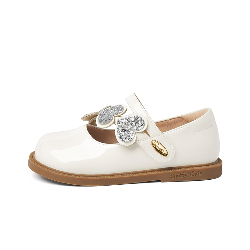 Детские кожаные туфли с противоскользящим износостойким верхом Snoffy, белый
Детские кожаные туфли с противоскользящим износостойким верхом Snoffy, белый