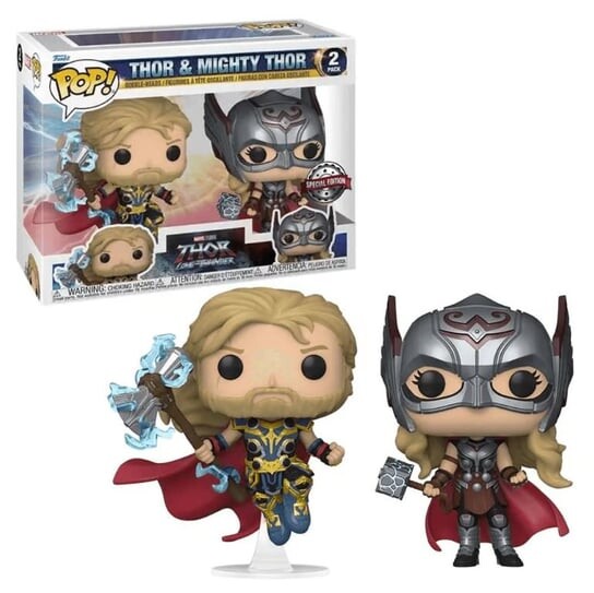 Funko POP! Marvel, Коллекционная фигурка, Тор Могучий Тор, специальное издание, 2 шт.
Funko POP! Marvel, Коллекционная фигурка, Тор Могучий Тор, специальное издание, 2 шт.