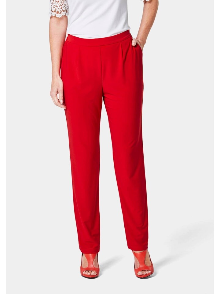 Тканевые брюки GOLDNER Martha, красный
Тканевые брюки GOLDNER Martha, красный