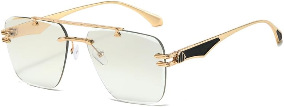 Женские солнцезащитные очки без оправы в стиле ретро с градиентным переходом цвета; мужские солнцезащитные очки для активного отдыха и вождения с металлическим покрытием HPIRME, 3
Женские солнцезащитные очки без оправы в стиле ретро с градиентным переходом цвета; мужские солнцезащитные очки для активного отдыха и вождения с металлическим покрытием HPIRME, 3