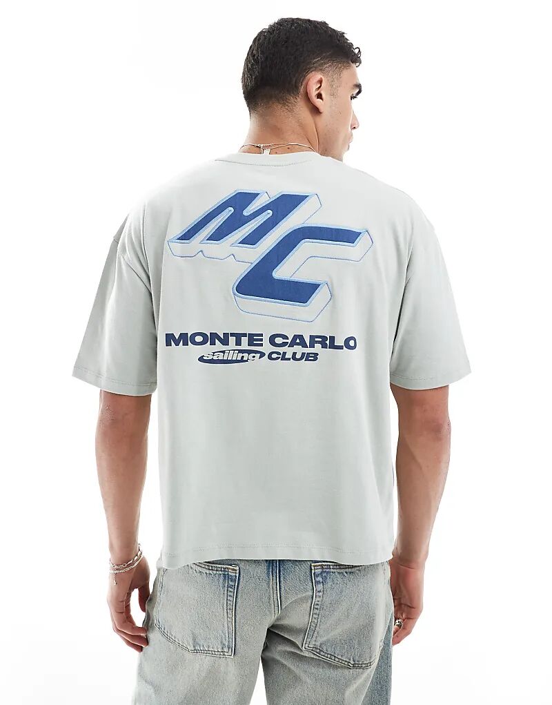 Свободная футболка оверсайз с аппликацией текста на спине светло-серого цвета ASOS DESIGN
Свободная футболка оверсайз с аппликацией текста на спине светло-серого цвета ASOS DESIGN