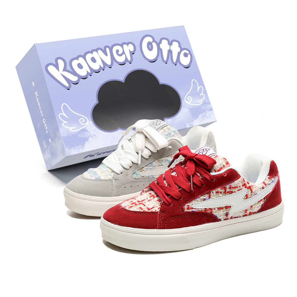 KAAVER OTTO Износостойкие и легкие винтажные повседневные спортивные скейтбордские кроссовки унисекс - непарные, цвет Mismatched
KAAVER OTTO Износостойкие и легкие винтажные повседневные спортивные скейтбордские кроссовки унисекс - непарные, цвет Mismatched