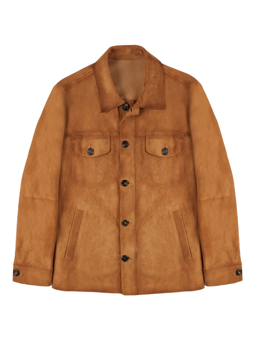 Замшевая рубашка с карманом Montedoro, коричневый
Замшевая рубашка с карманом Montedoro, коричневый