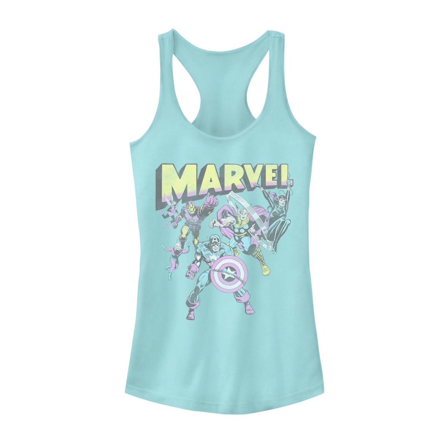 Майка с принтом комиксов Juniors' Marvel Group Shot Licensed Character
Майка с принтом комиксов Juniors' Marvel Group Shot Licensed Character