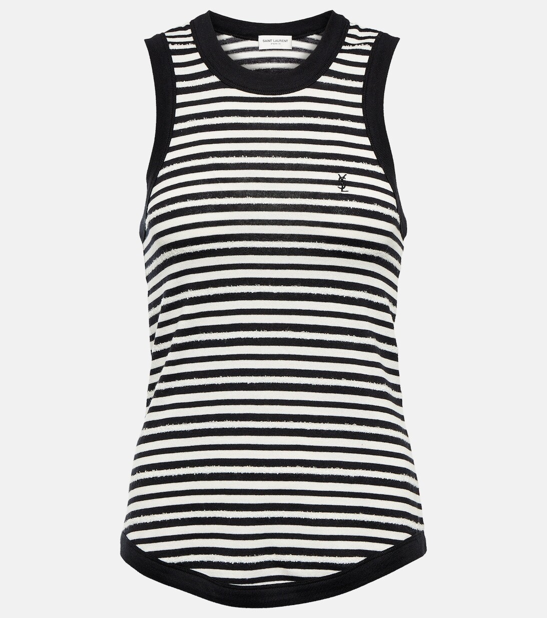 Полосатый топ Cassandre из джерси Saint Laurent, разноцветный
Полосатый топ Cassandre из джерси Saint Laurent, разноцветный