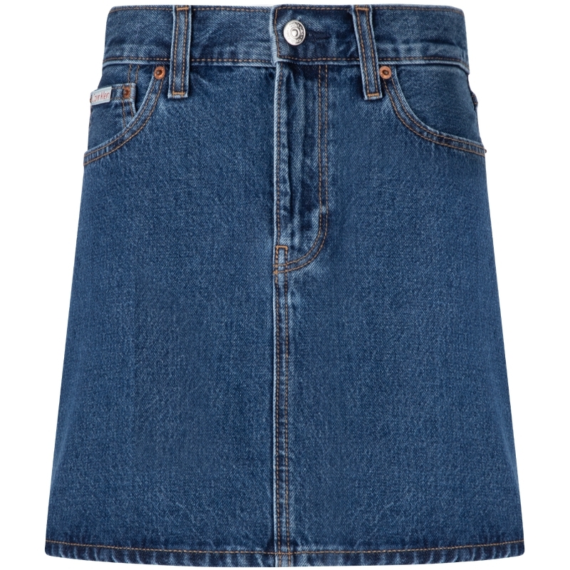 Кальвин Кляйн Джинсовая короткая юбка женская деним синяя
Кальвин Кляйн Джинсовая короткая юбка женская деним синяя