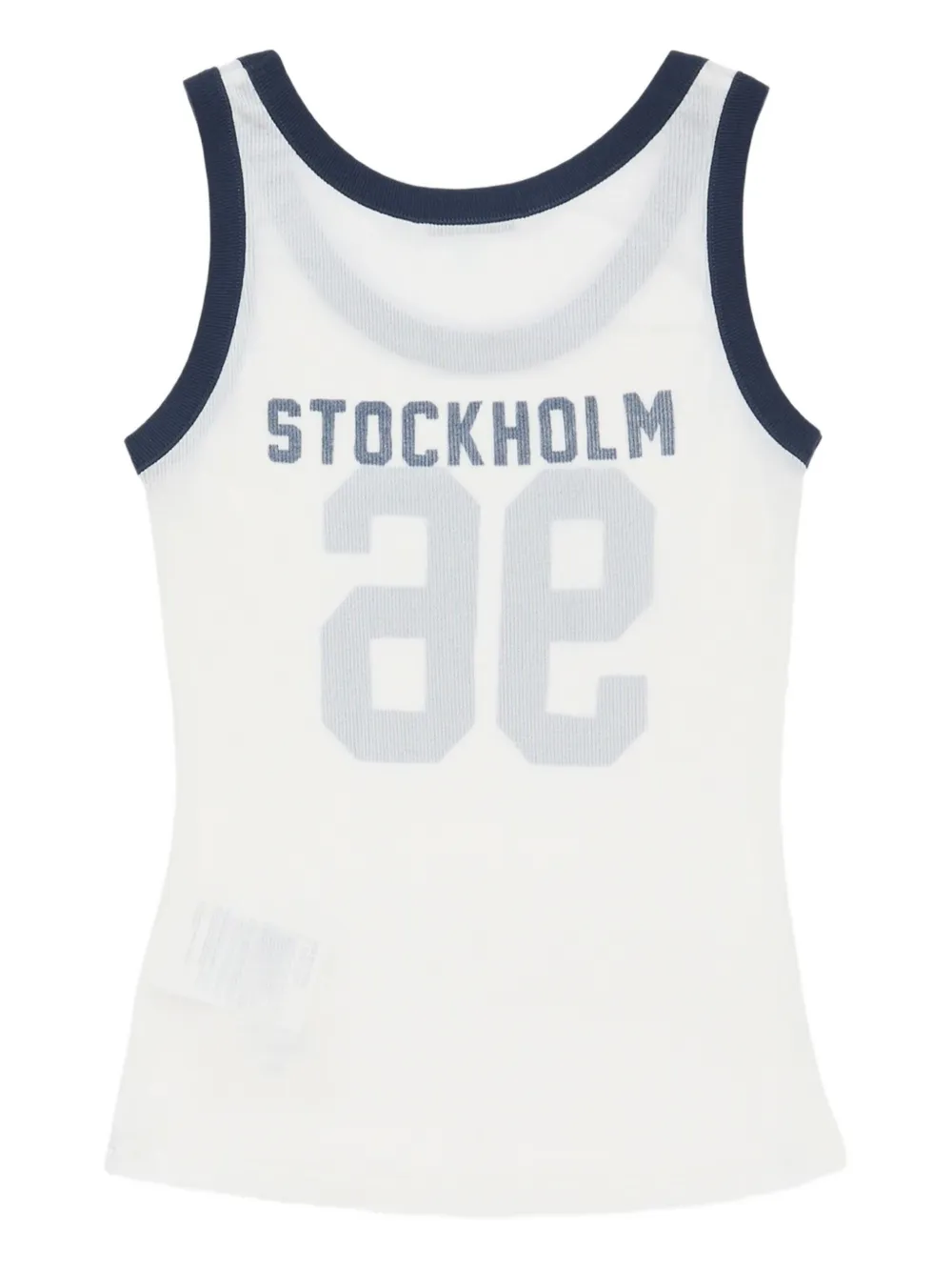 Топ без рукавов Acne Studios, белый
Топ без рукавов Acne Studios, белый