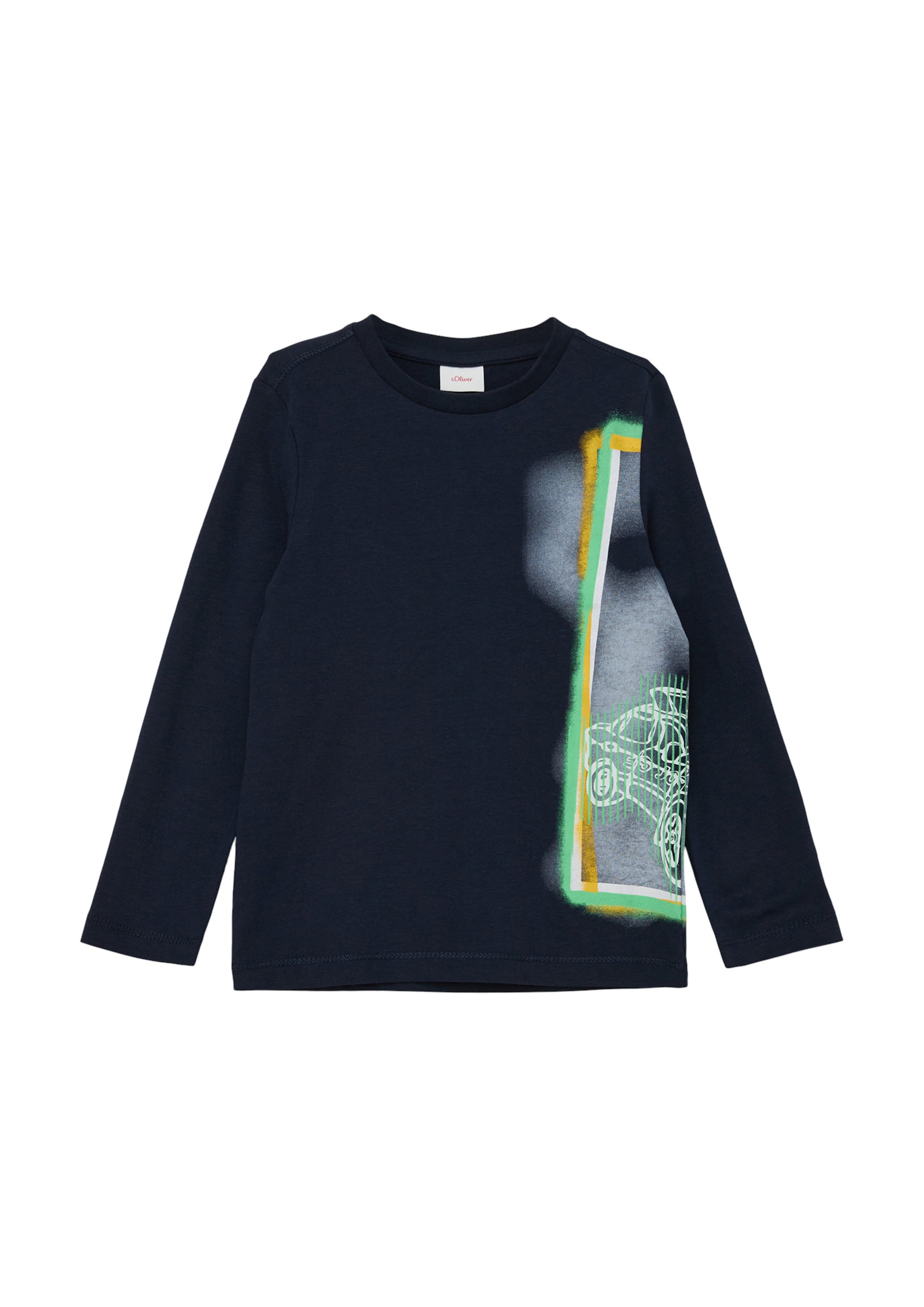 s.Oliver Лонгслив в морском синем цвете
s.Oliver Лонгслив в морском синем цвете