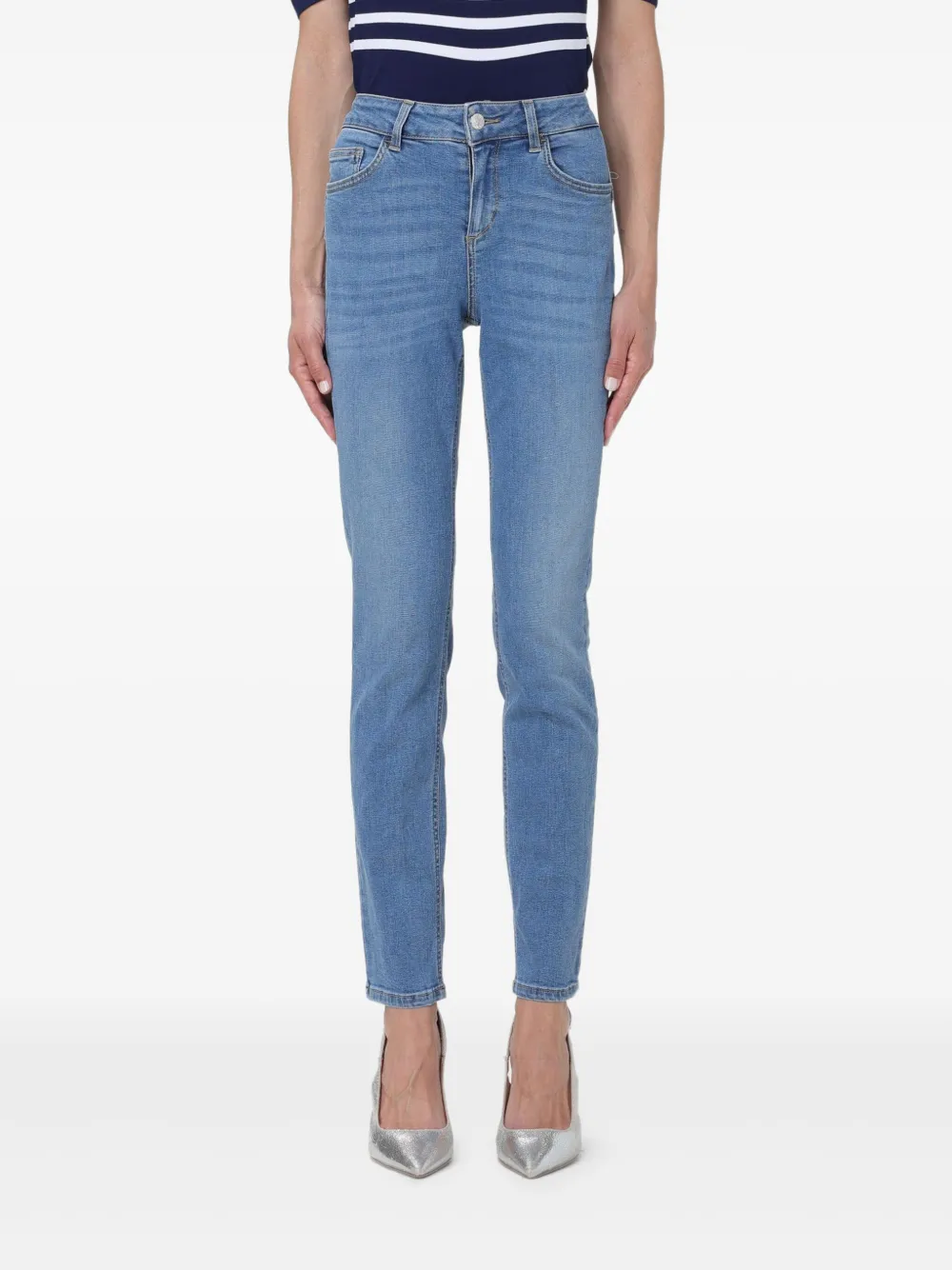 Джинсы из хлопка Liu Jo, синий
Джинсы из хлопка Liu Jo, синий