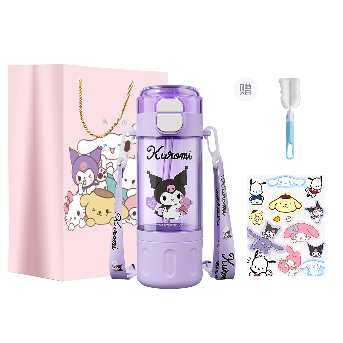 Пластиковые стаканы для воды 580ml Sanrio, Kuromi
Пластиковые стаканы для воды 580ml Sanrio, Kuromi