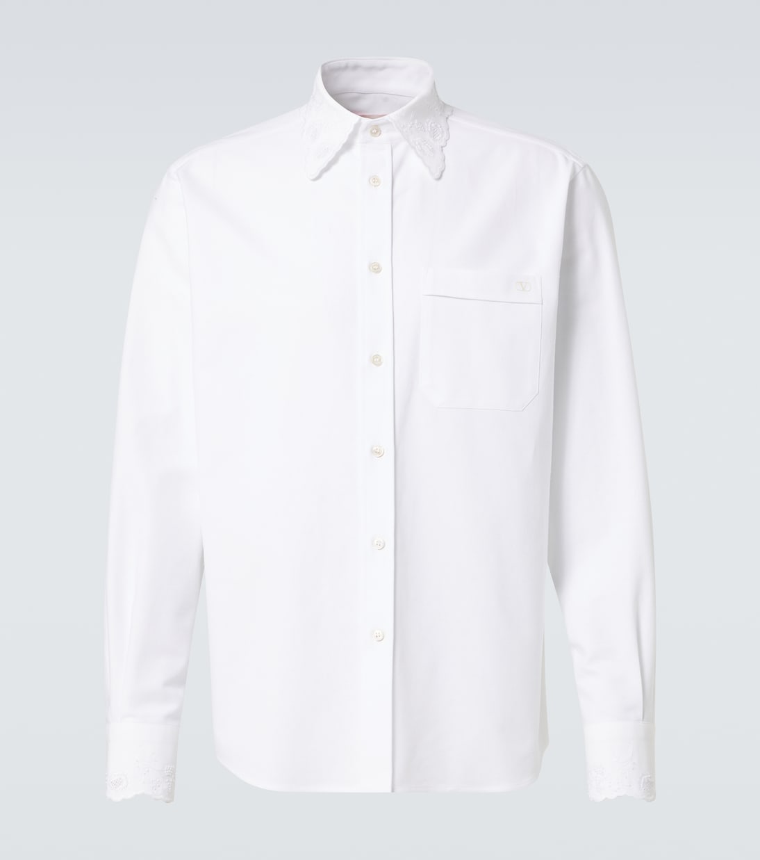 Хлопковая рубашка Valentino, Bianco
Хлопковая рубашка Valentino, Bianco