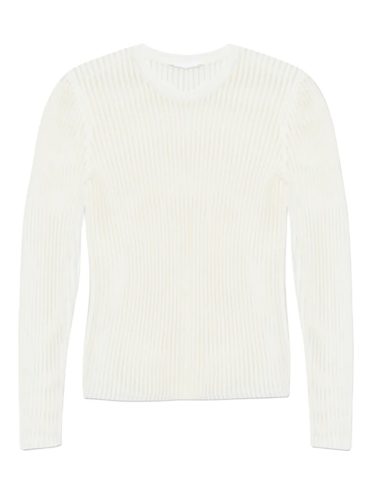 Топ с длинными рукавами в рубчик Helmut Lang, нейтральный
Топ с длинными рукавами в рубчик Helmut Lang, нейтральный