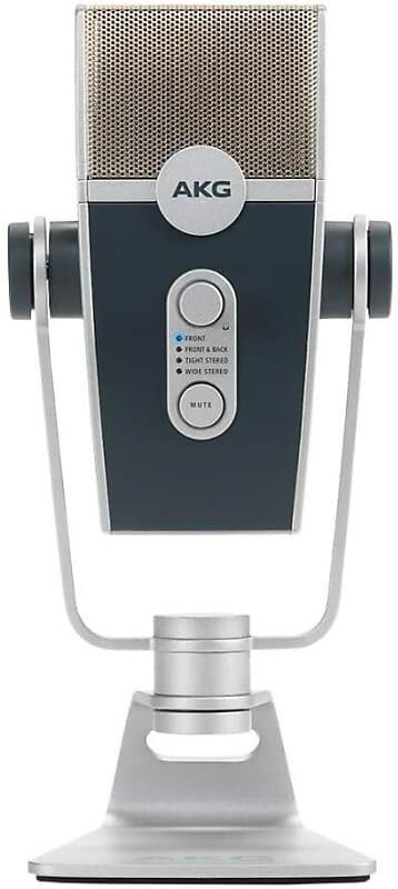 Конденсаторный микрофон AKG Lyra Multipattern USB Condenser Microphone
Конденсаторный микрофон AKG Lyra Multipattern USB Condenser Microphone