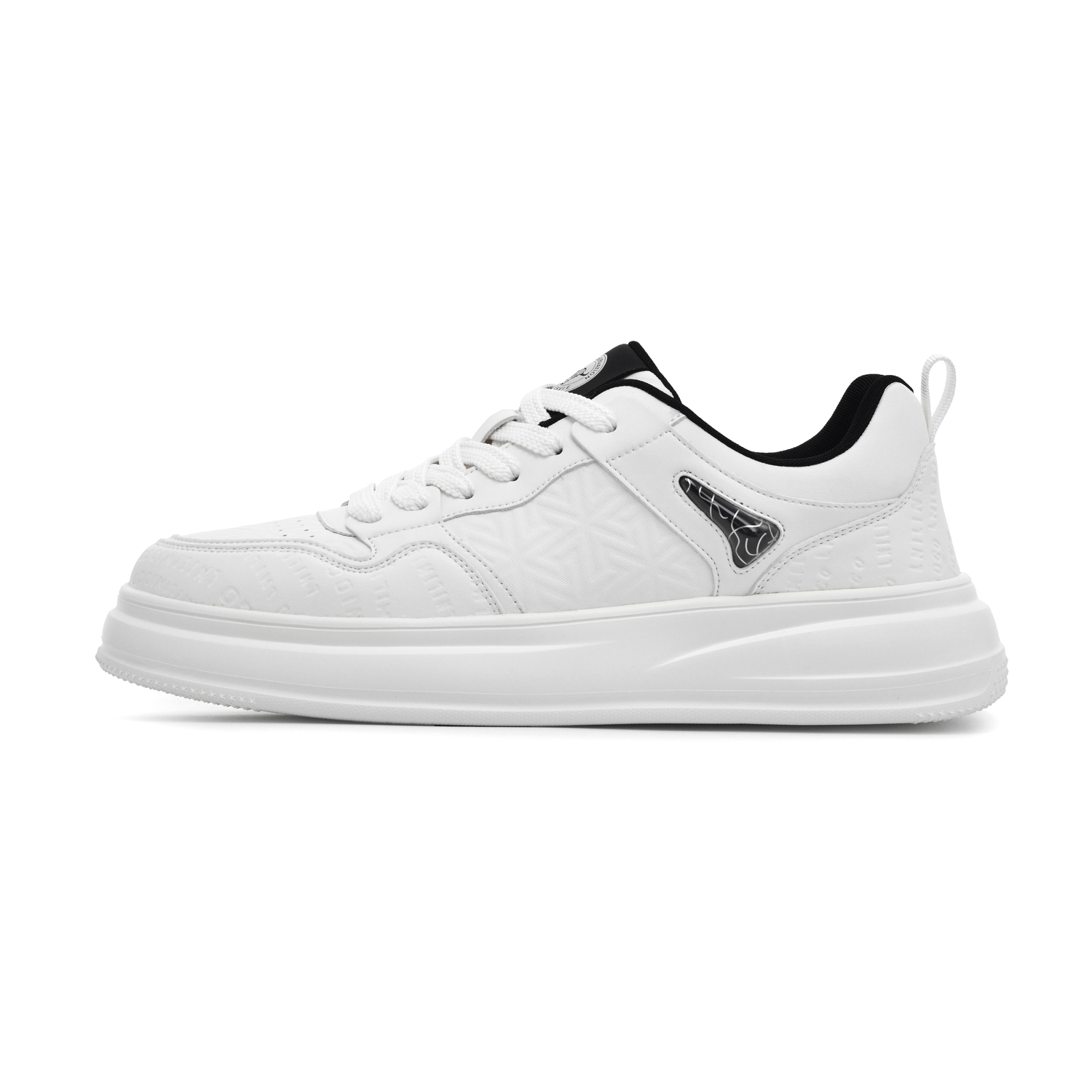 BULLKVIE Износостойкие легкие дышащие увеличивающие рост низкие скейтерские кроссовки мужские бело-черные, цвет White Black
BULLKVIE Износостойкие легкие дышащие увеличивающие рост низкие скейтерские кроссовки мужские бело-черные, цвет White Black