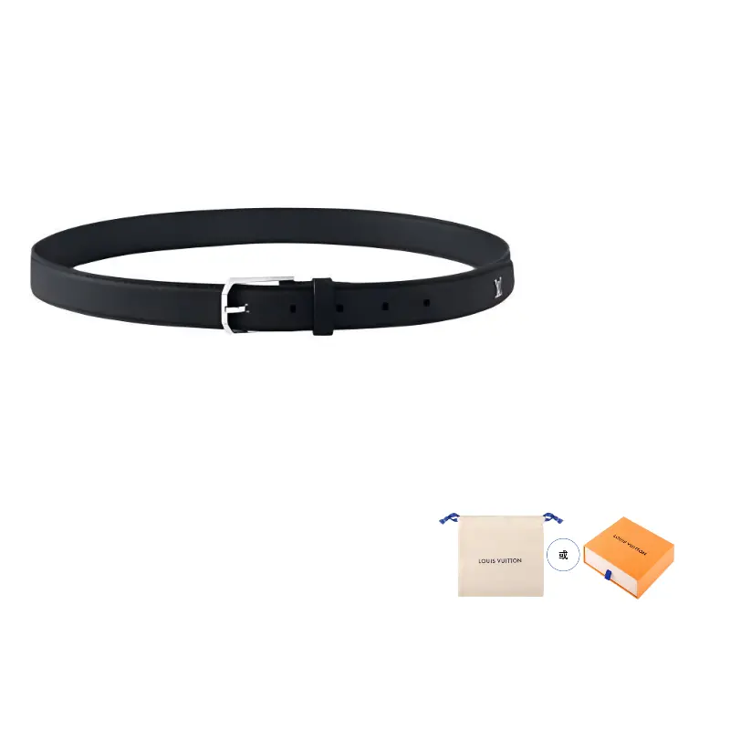 LOUIS VUITTON Ремень Lv Pin Heritage 35 мм, Black 
LOUIS VUITTON Ремень Lv Pin Heritage 35 мм, Black
