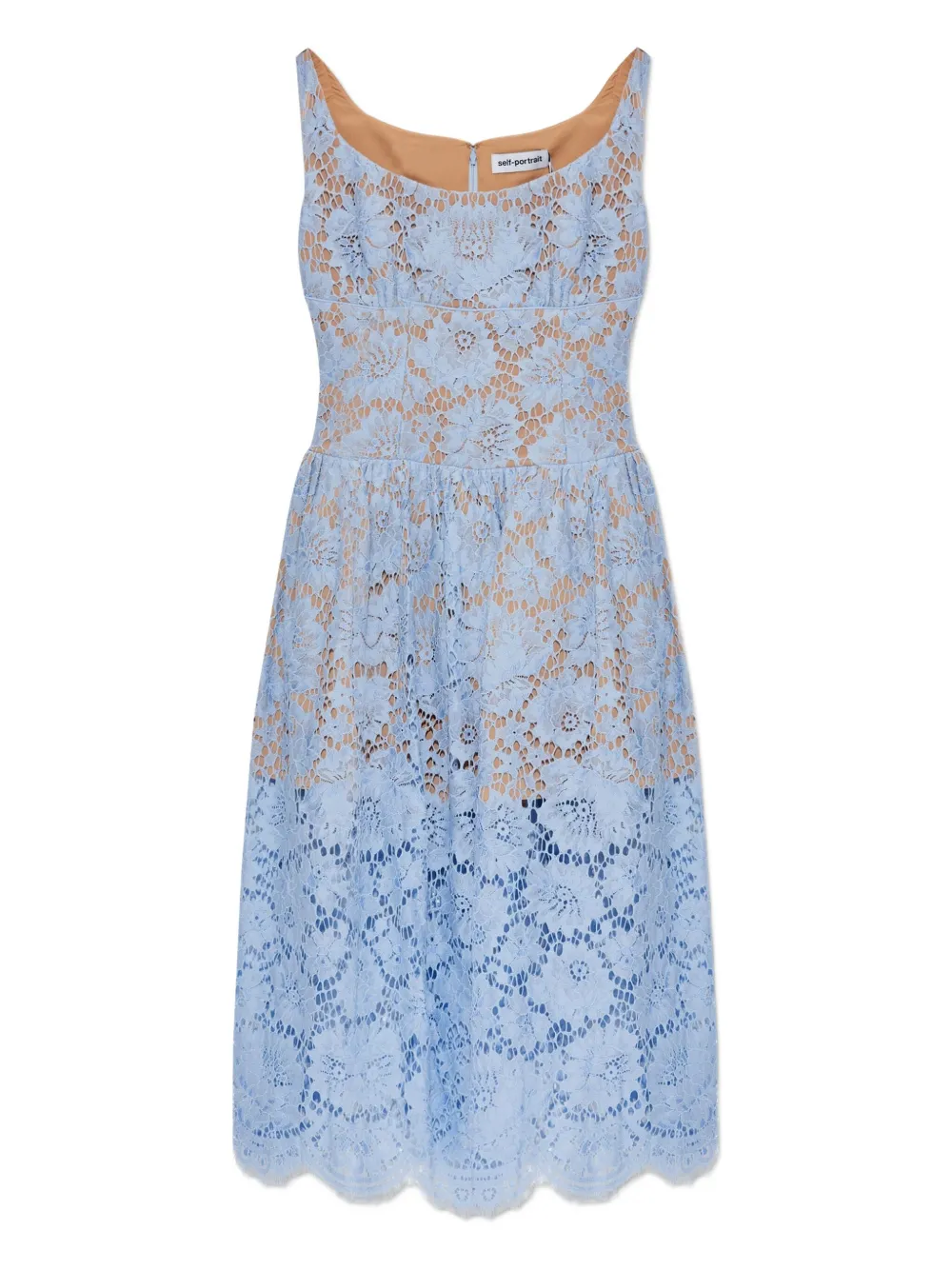 Платье миди с цветочным кружевом Self-Portrait, синий
Платье миди с цветочным кружевом Self-Portrait, синий