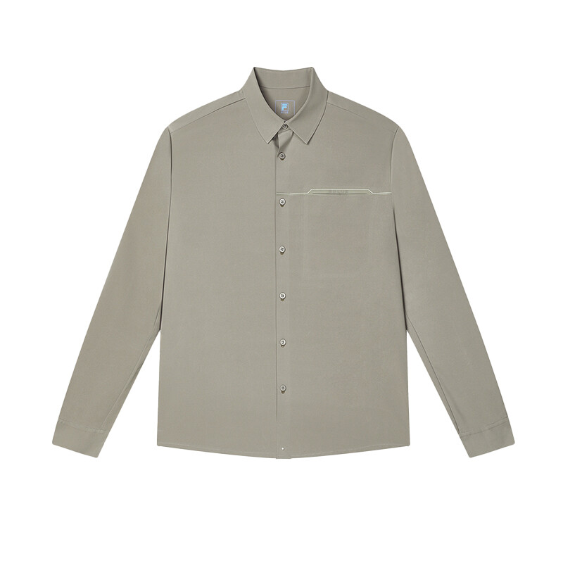 Рубашка мужская серо-коричневая Fila, коричневый
Рубашка мужская серо-коричневая Fila, коричневый