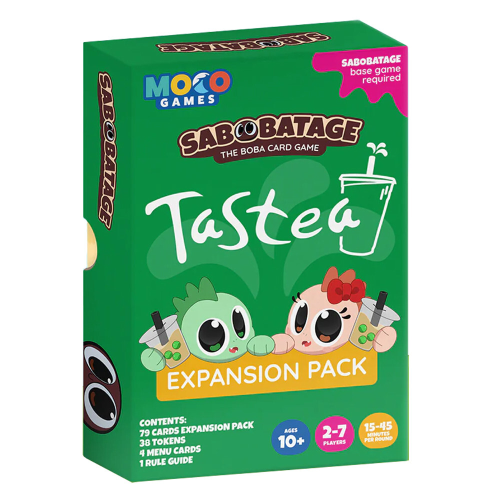 Настольная игра Moco Games SaBOBAtage: Tastea Expansion
Настольная игра Moco Games SaBOBAtage: Tastea Expansion