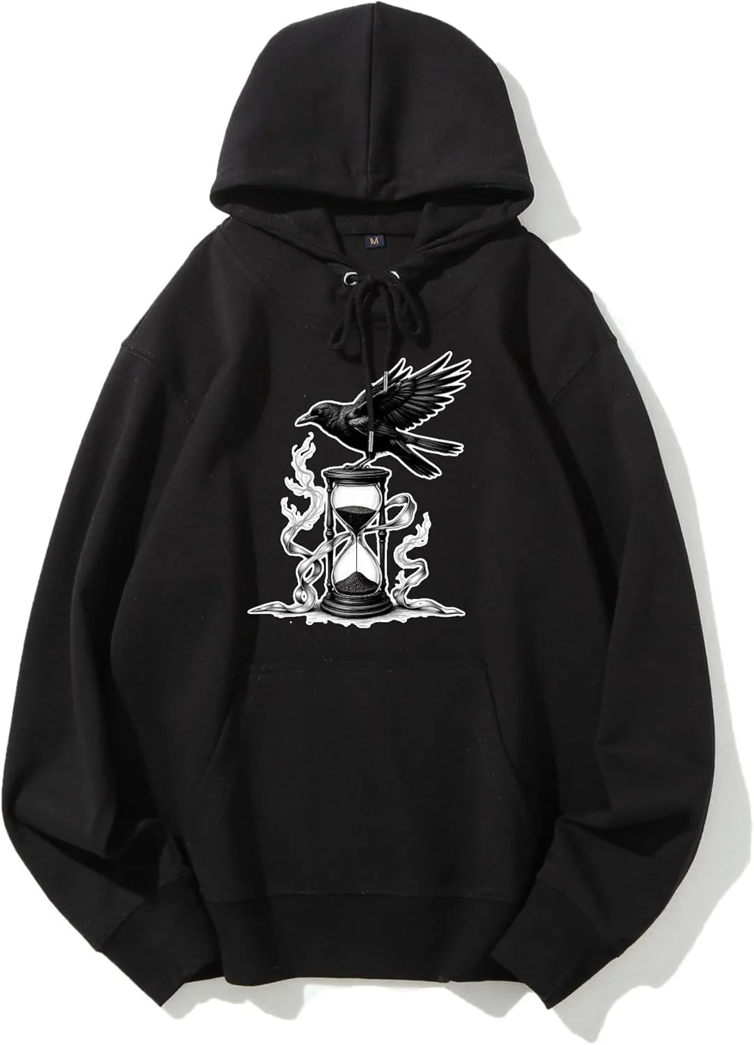 VETALLO худи с принтом Raven Hourglass и карманами
VETALLO худи с принтом Raven Hourglass и карманами