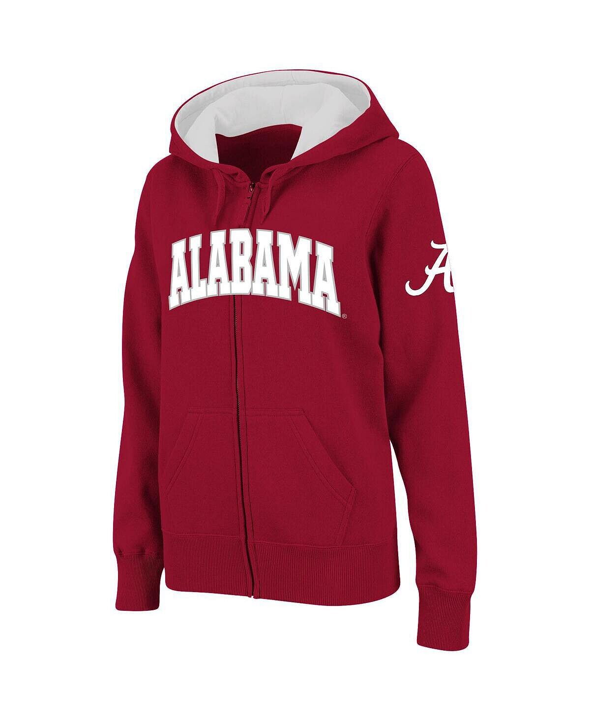 Женская толстовка с капюшоном и молнией во всю длину Crimson Alabama Crimson Tide с арочным именем Stadium Athletic
Женская толстовка с капюшоном и молнией во всю длину Crimson Alabama Crimson Tide с арочным именем Stadium Athletic
