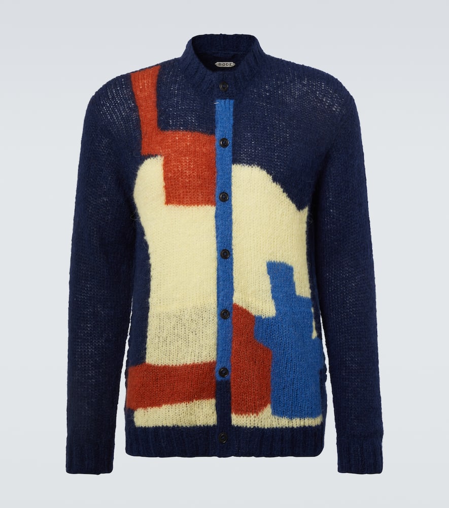 Кардиган из смесовой альпаки Bode, Blue
Кардиган из смесовой альпаки Bode, Blue