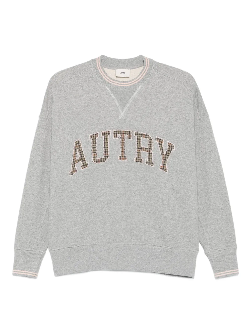 Клетчатая толстовка с вышивкой Autry, серый
Клетчатая толстовка с вышивкой Autry, серый